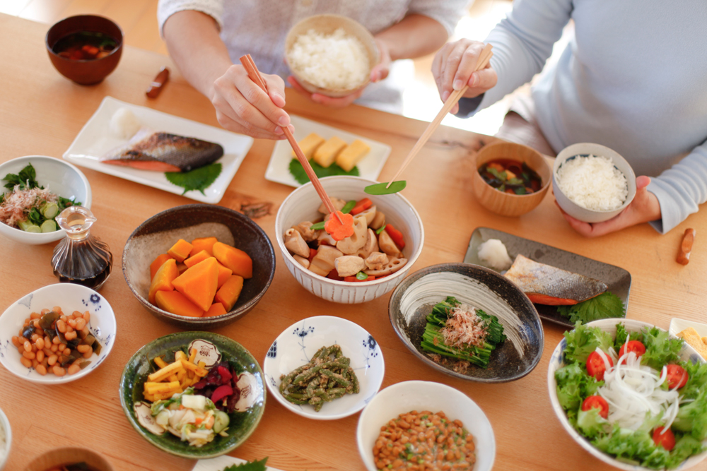 Beneficos para la salud de la dieta japonesa.