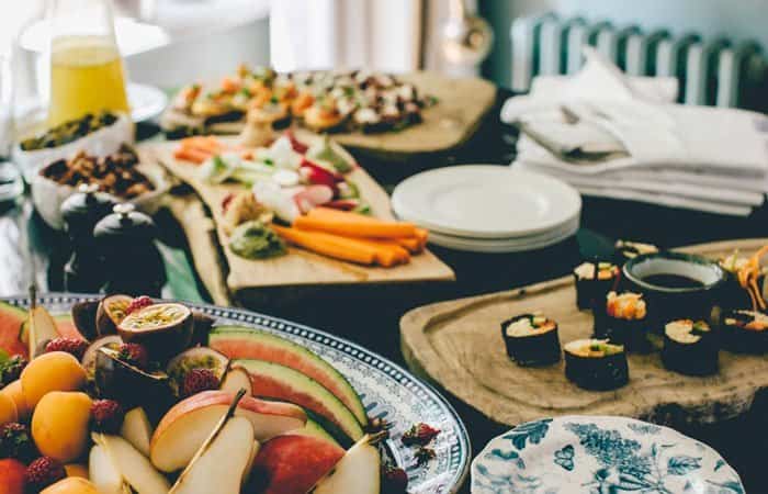 Alimentos sanos para toda la familia.