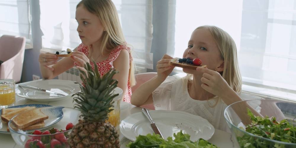 Pautas diarias en alimentación infantil. 